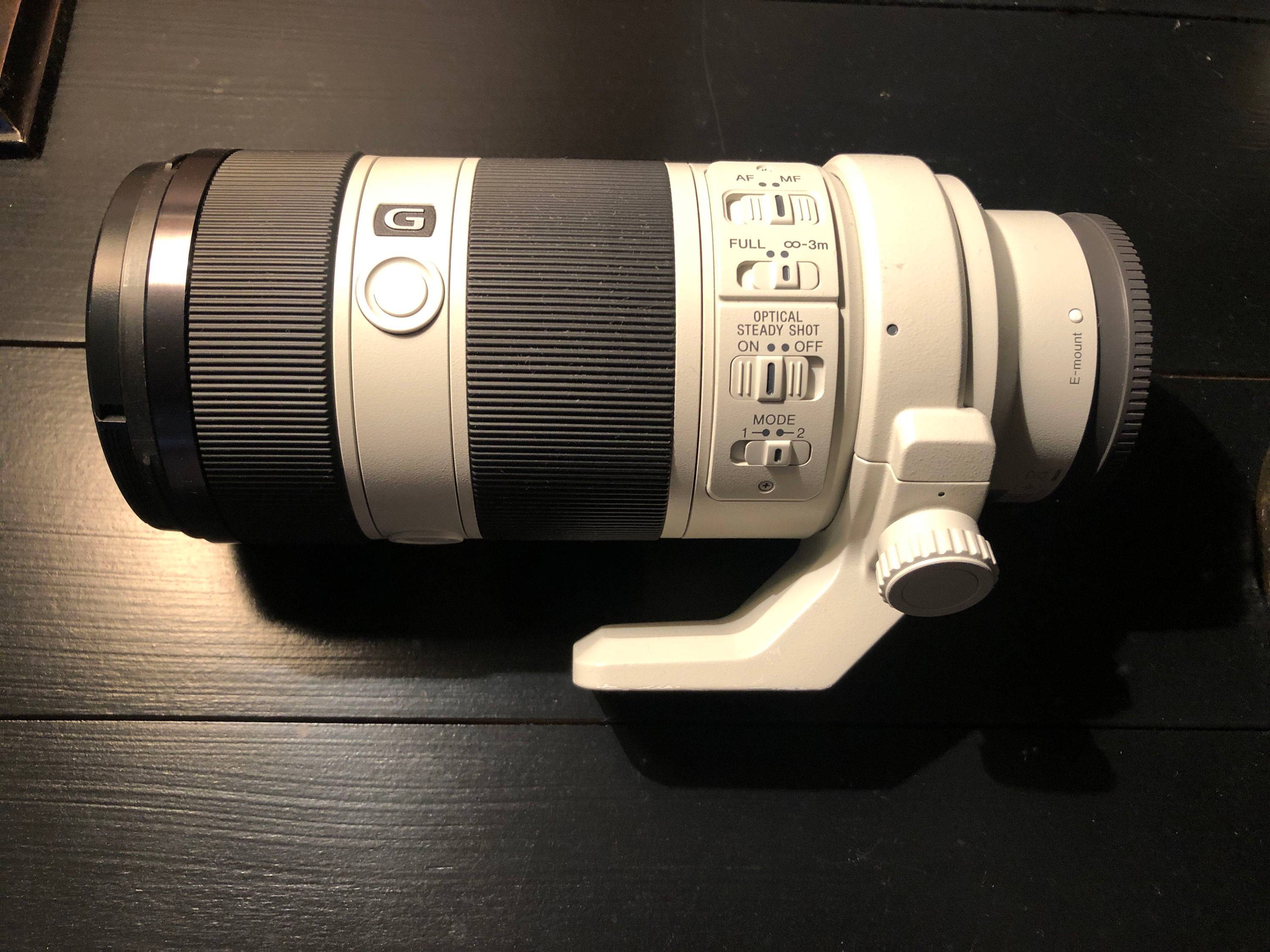 Objectif Sony FE 4/70-200 G OSS
