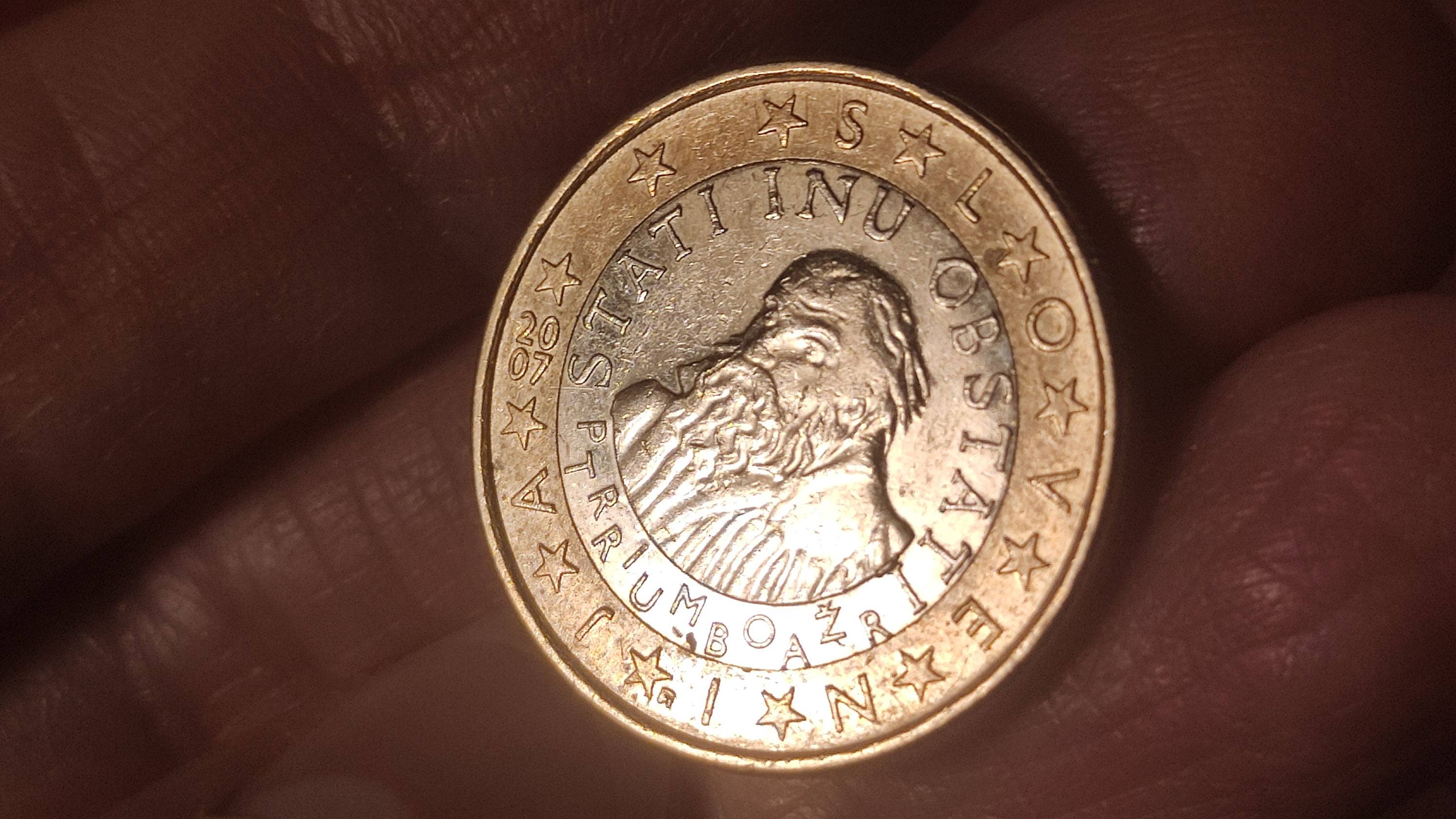 Vends monnaie rare Slovénie
