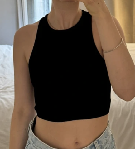 Vends crop top sans manches - Taille XS