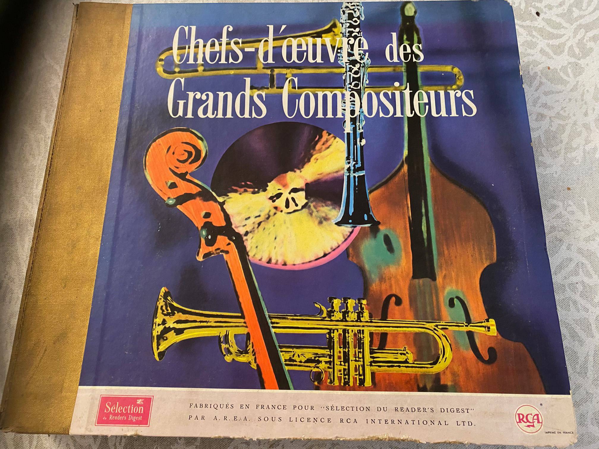 Vends coffret chefs-d’œuvre des grands compositeurs