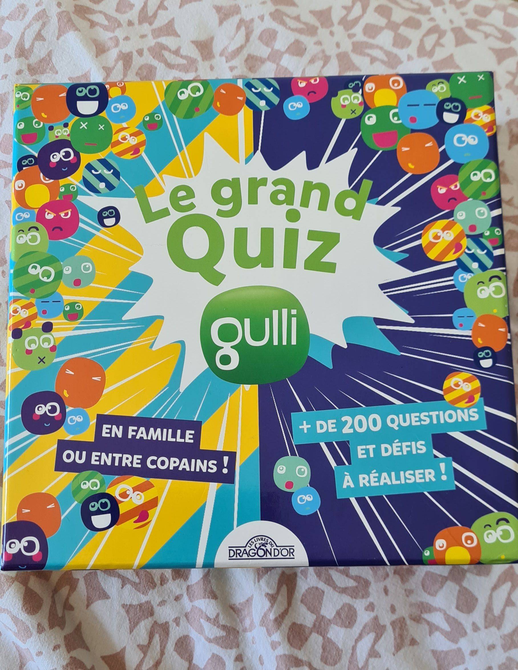Vends jeu le grand quiz Gulli