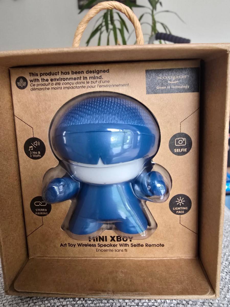 Enceinte mini bleue XOOPAR NEUVE