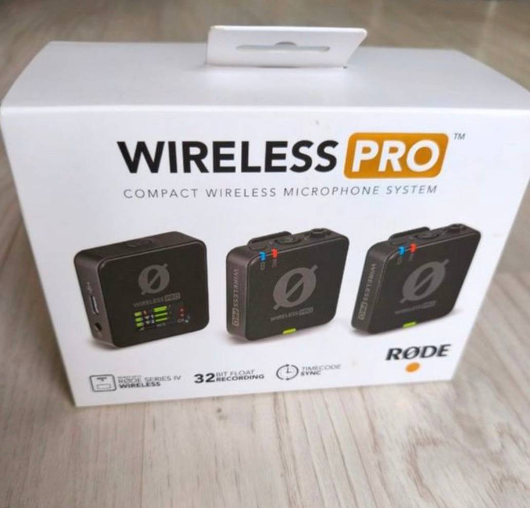 Rode microphone wireless Pro NEUF