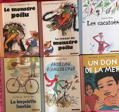 Lots livres collection Folio Benjamin (3/4/5 ans)