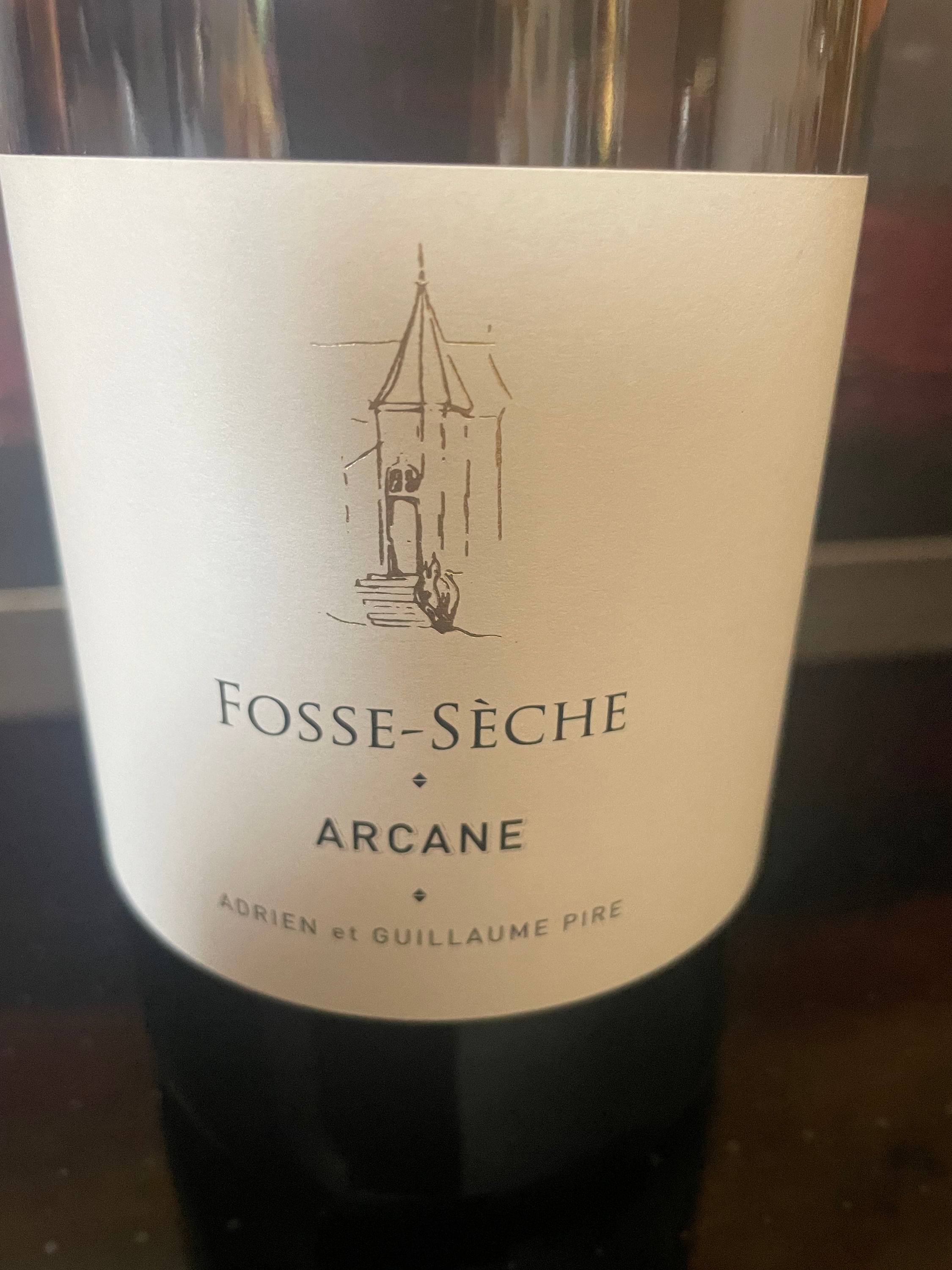 Vends 1 bouteille Ch Fosse-Sèche Arcane 2022 superbe Chenin vin blanc sec de Loire