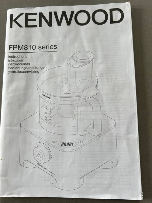 Vends robot Kenwood PFM810 series