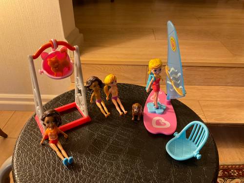 Vends Polly pockets grand format