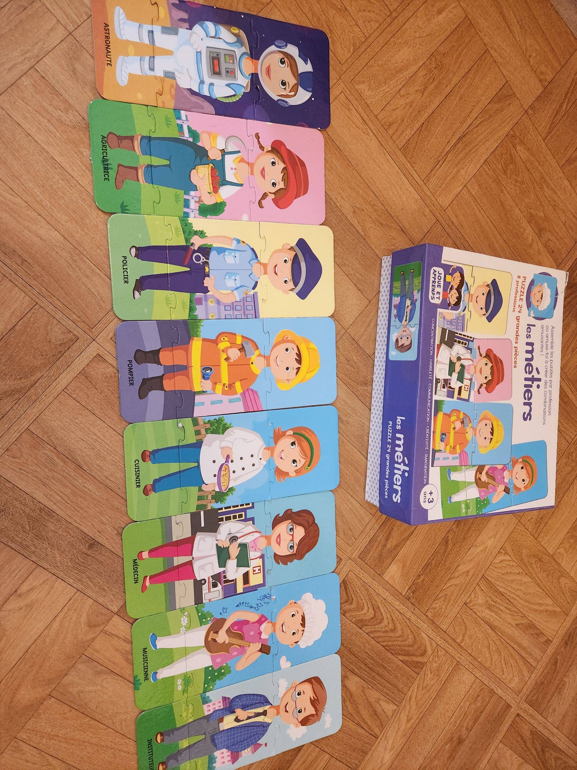 Vends puzzle métiers