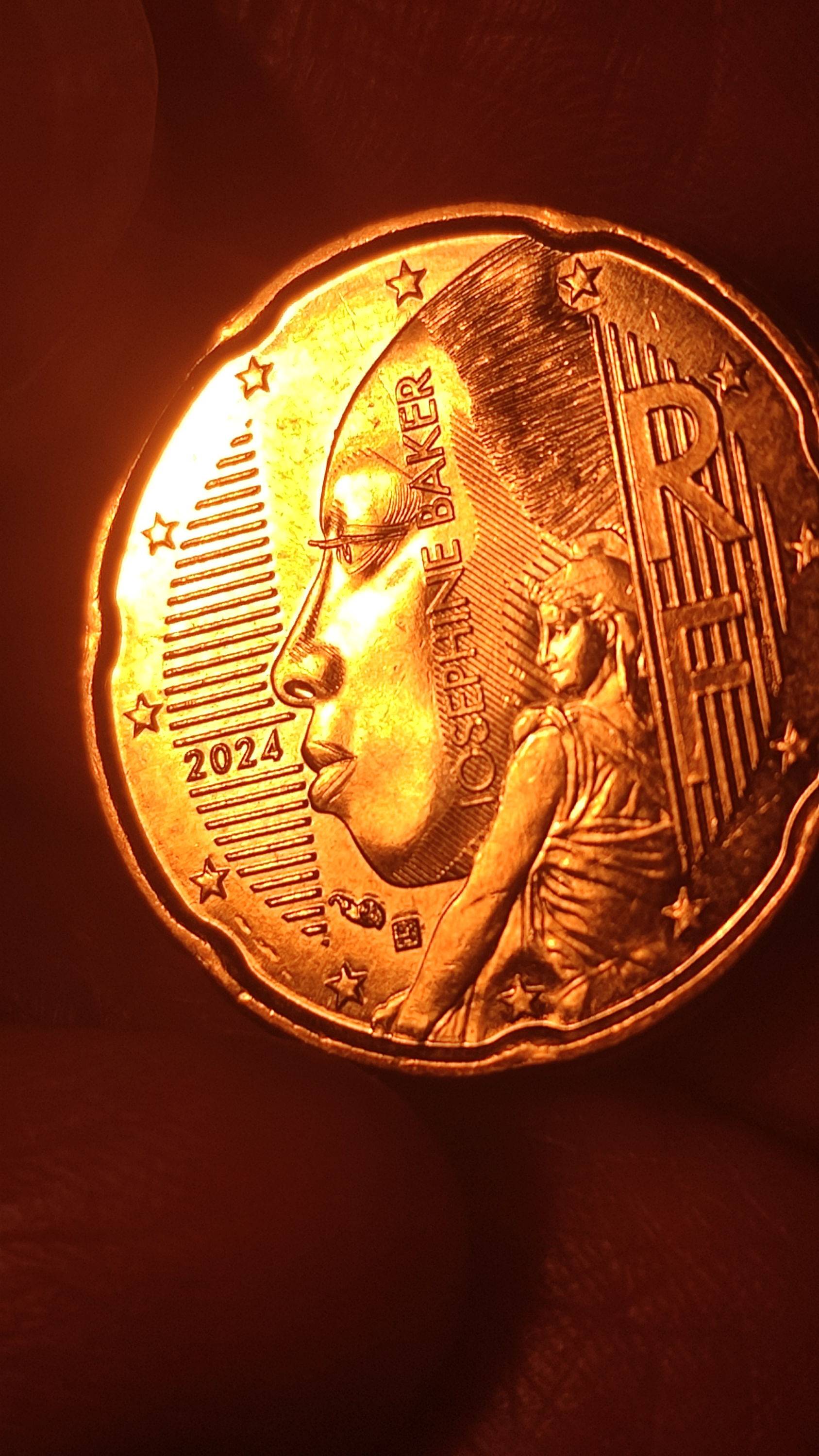 Vends monnaie rare Josephine Baker 2024