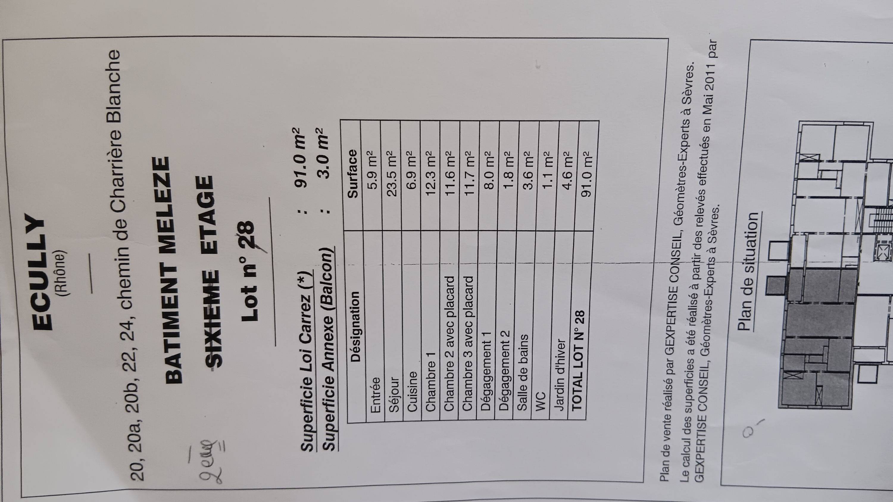 Une photo de l’annonce