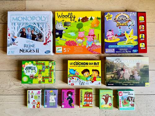 Jeux de société en très bon état
