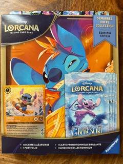 Vends kit collectionneur cartes Lorcana + 1 paquet, neufs