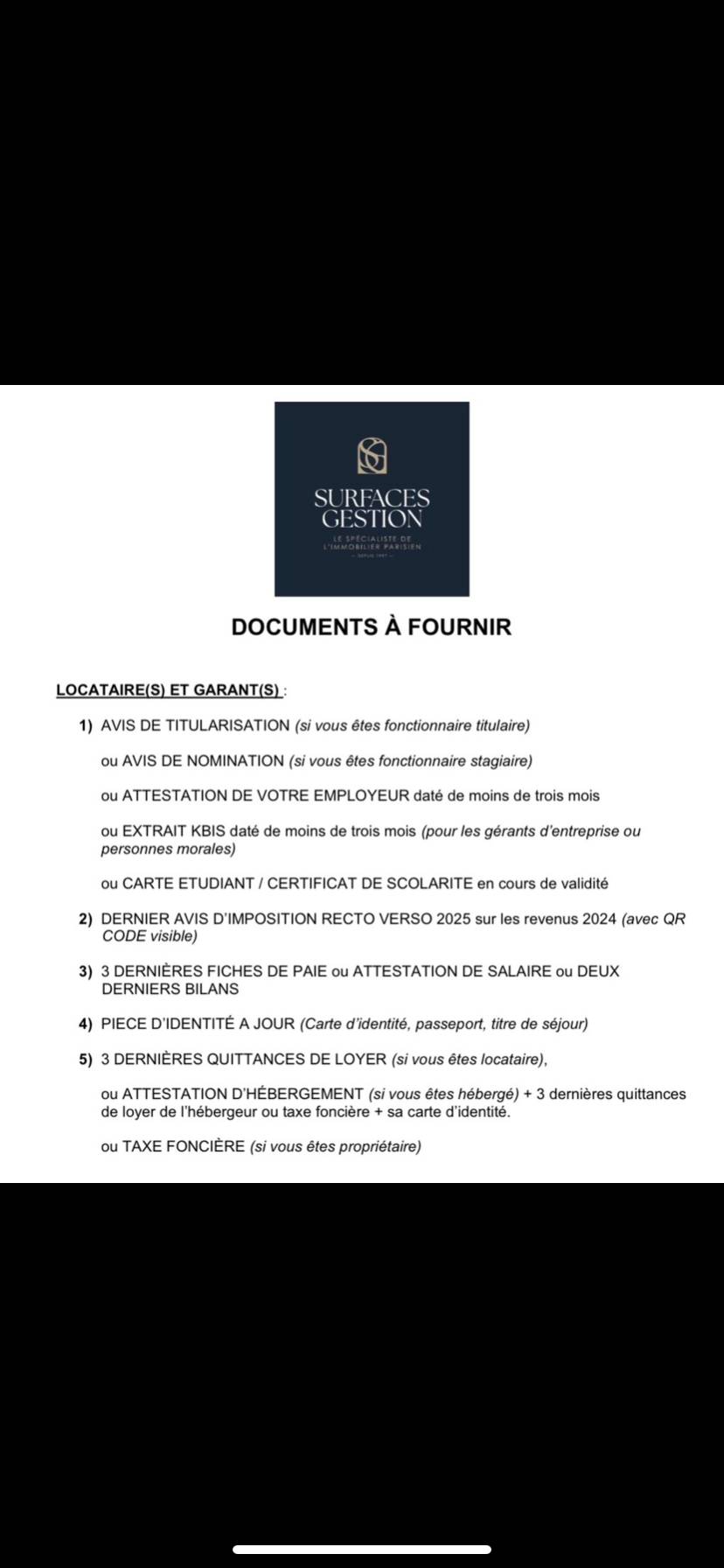 Une photo de l’annonce