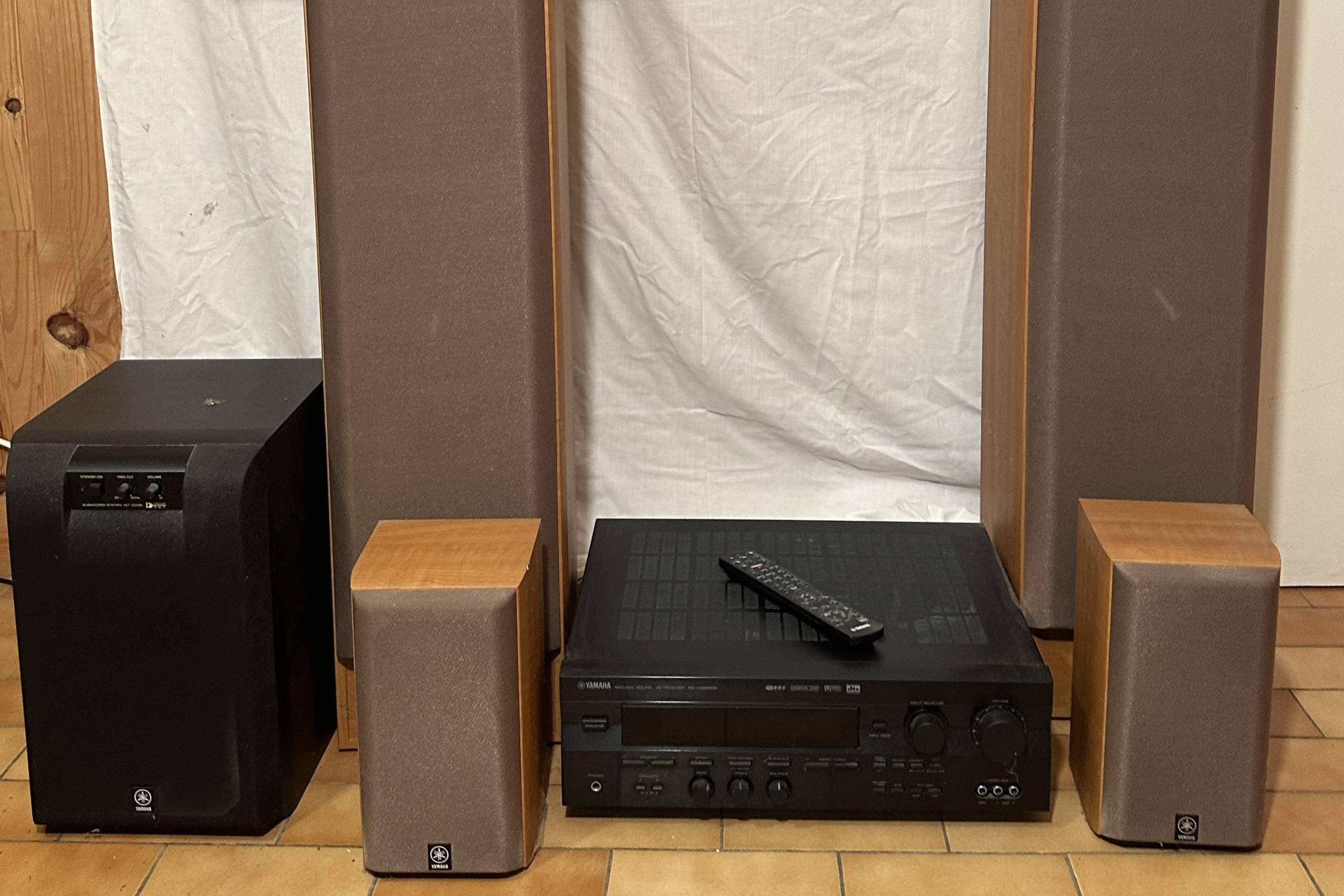 Vends sound system audio 5 + 1 Yamaha
