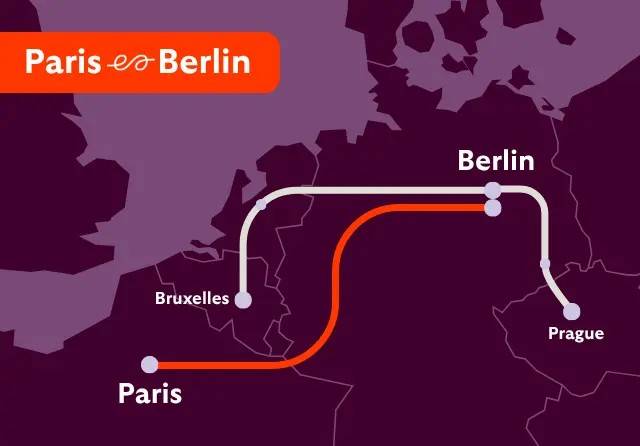 Propose billet de train couchette European Sleeper Paris → Berlin le 3 mai