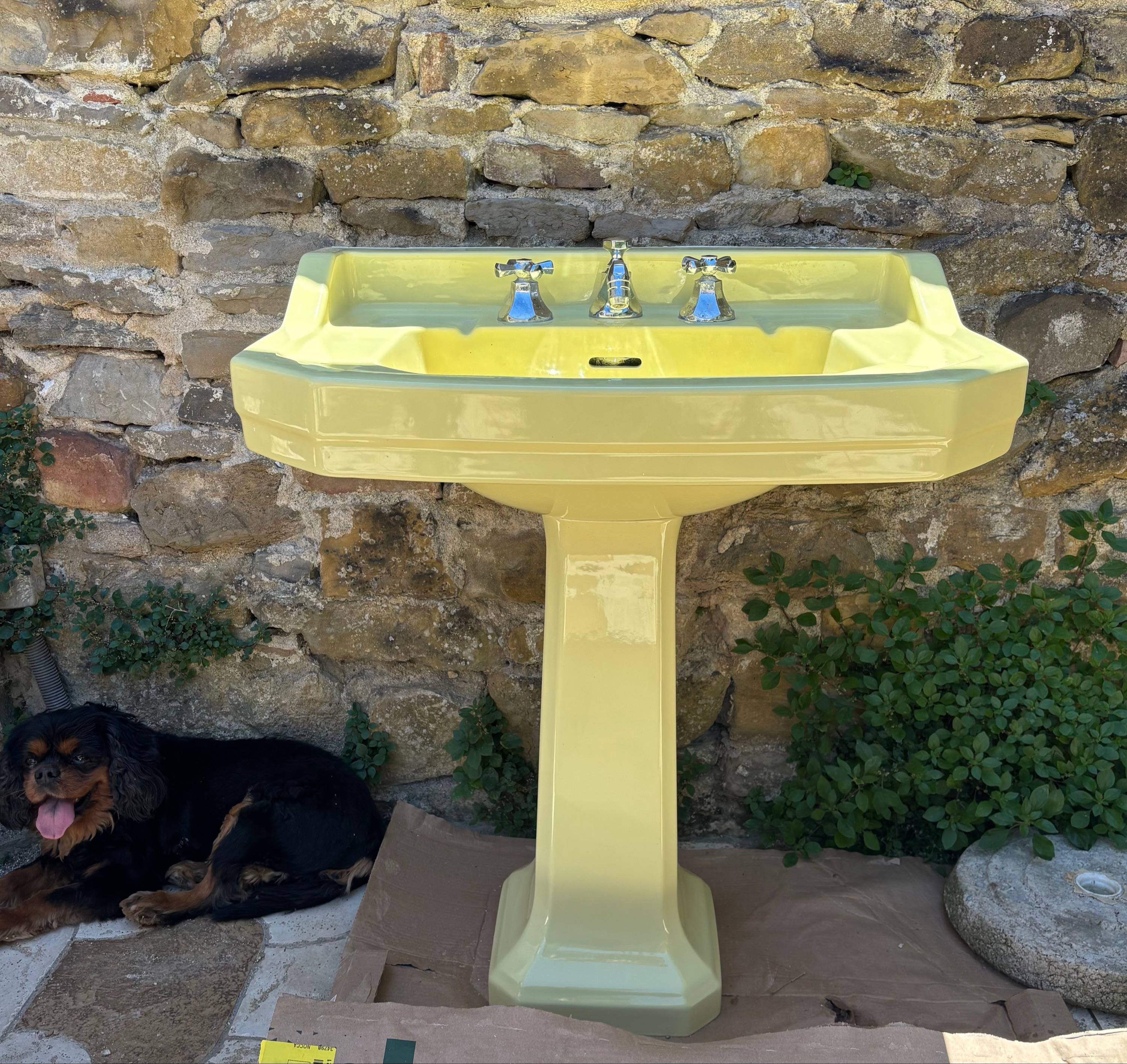 Vends lavabo années 1950 marque Standard fabrication française