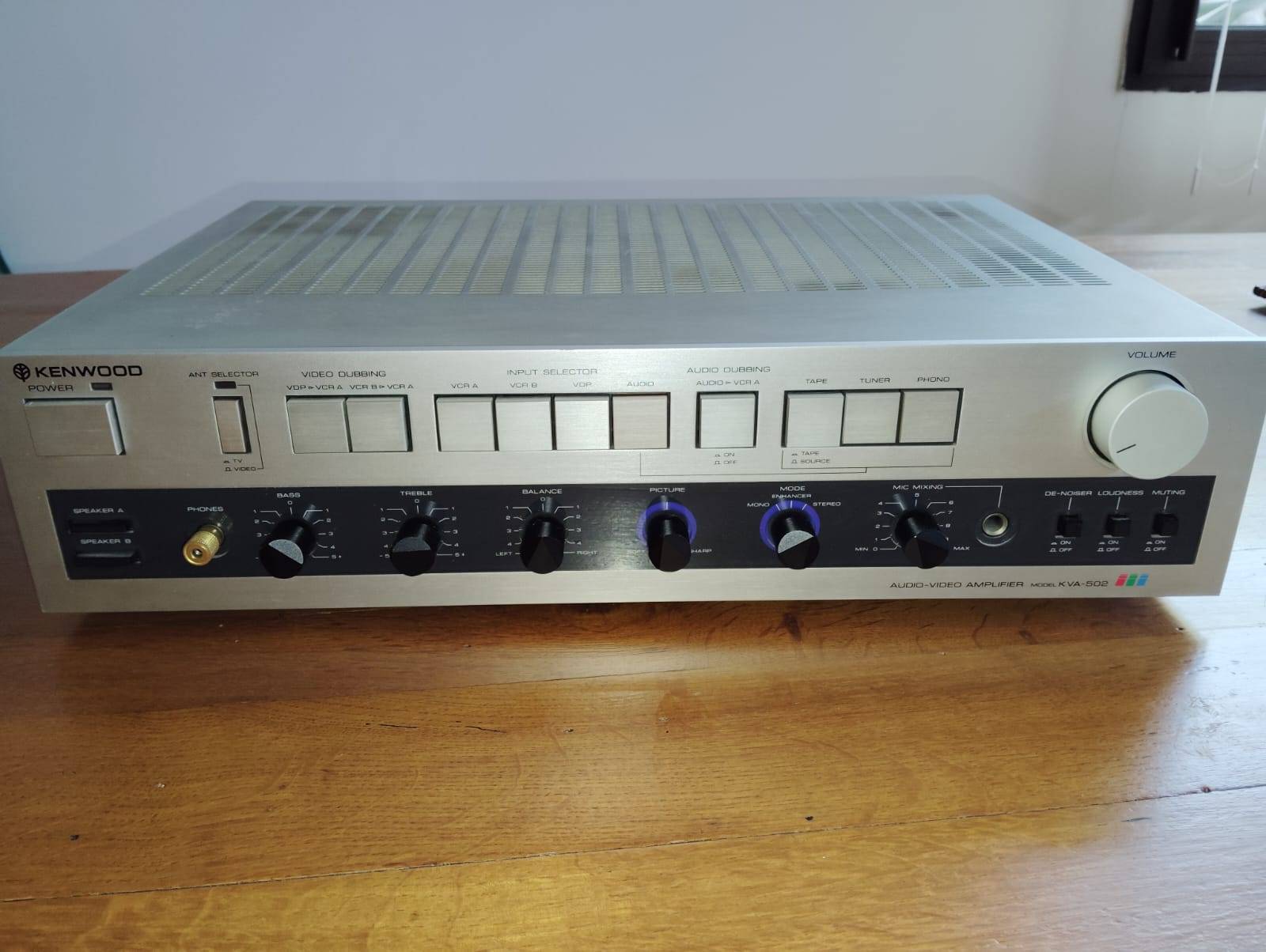 Vends amplificateur/vidéo Kenwood KVA-