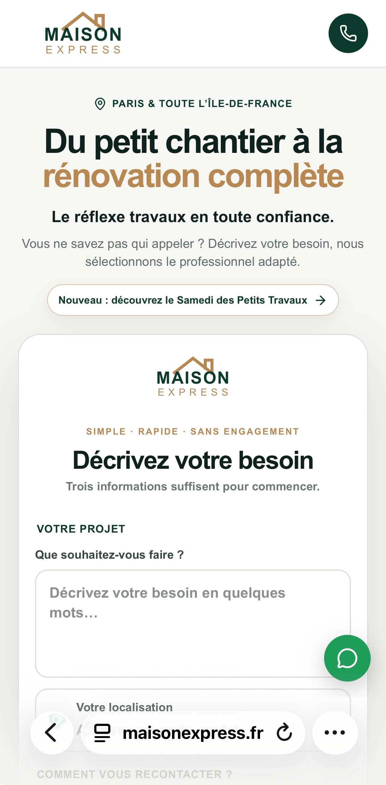  Le bouche-à-oreille des Travaux et Rénovations à Paris et en île de France 