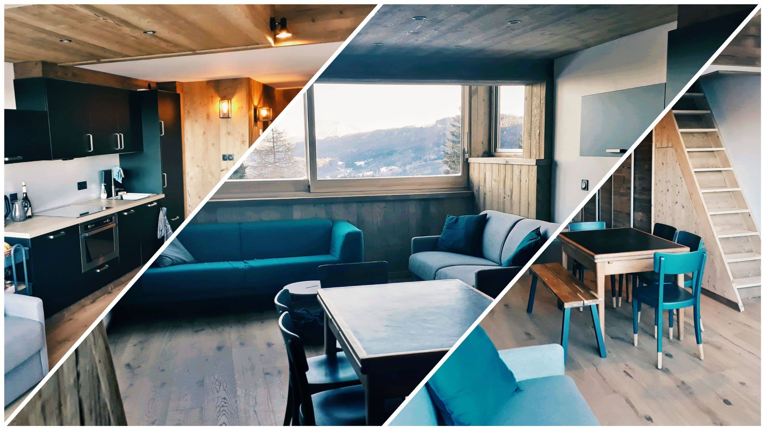 Loue appartement montagne - Carroz - Flaine - Grand Massif - 6 couchages