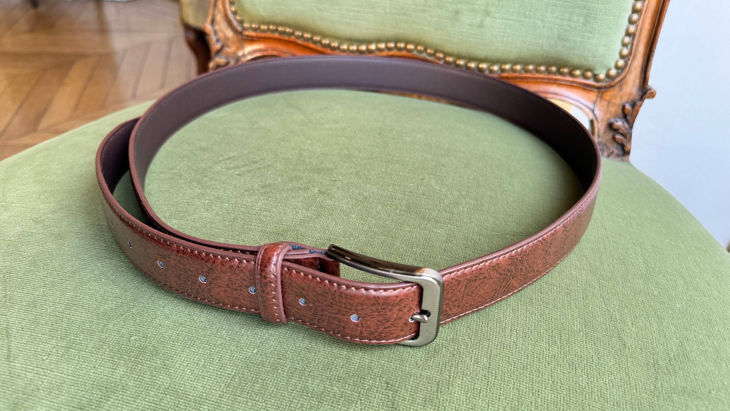 Vends ceinture en cuir marron - Taille XL