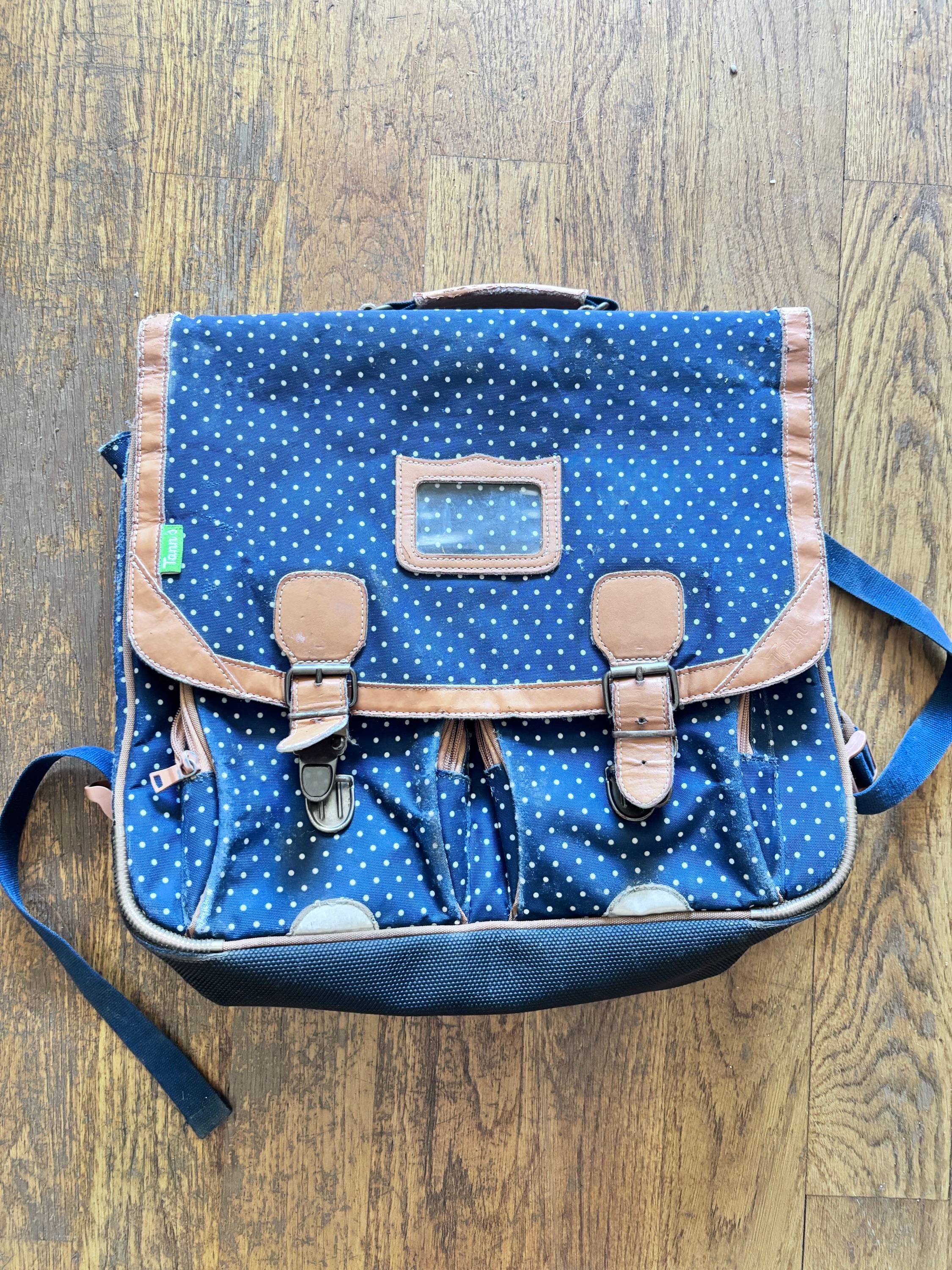 Vends cartable Tans bleu
