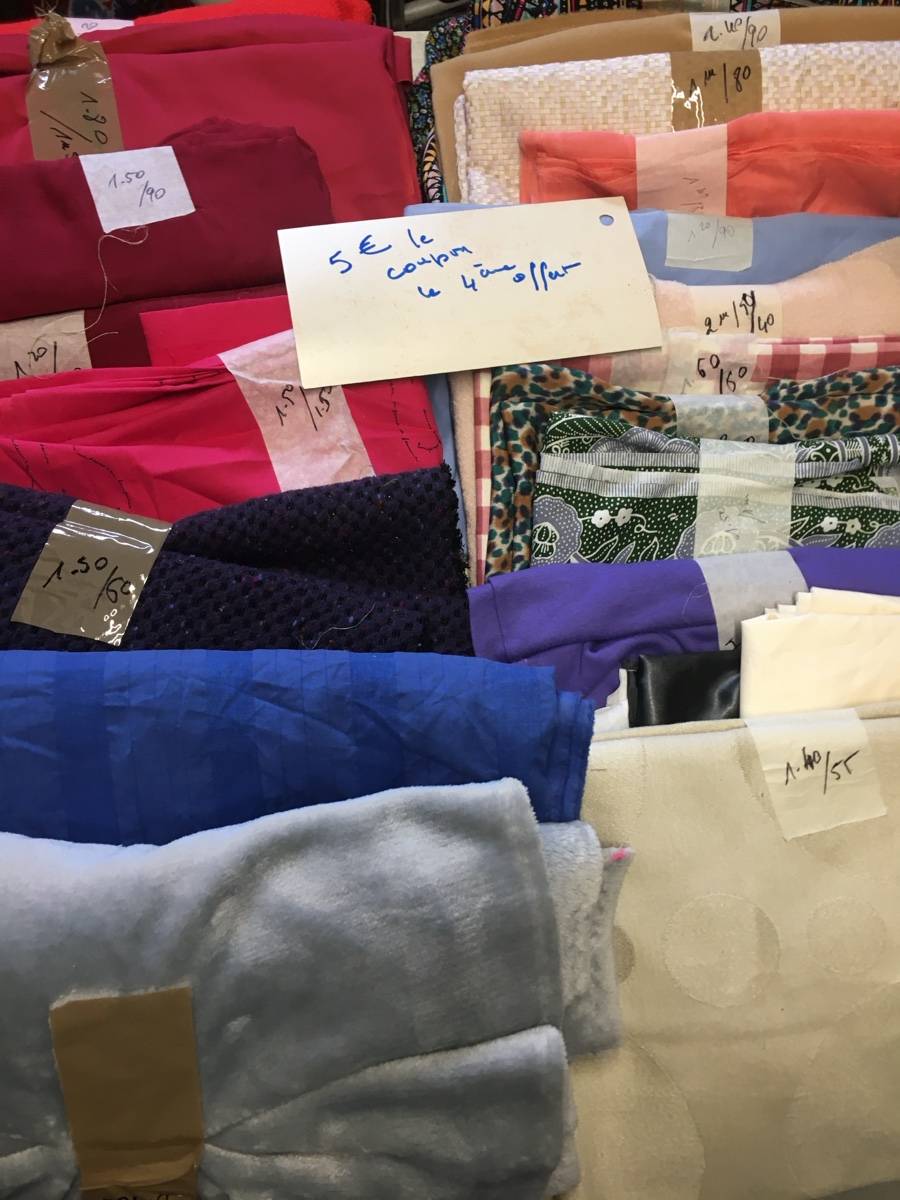 Propose vide atelier de couture