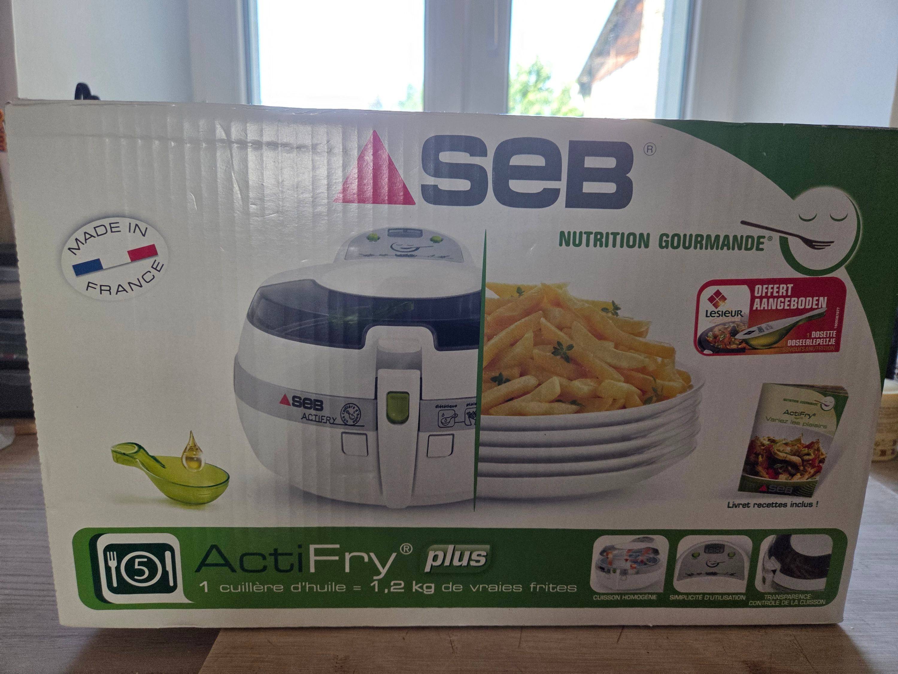 Vends Seb Actifry Plus 1,2 kg – neuve / jamais ouverte