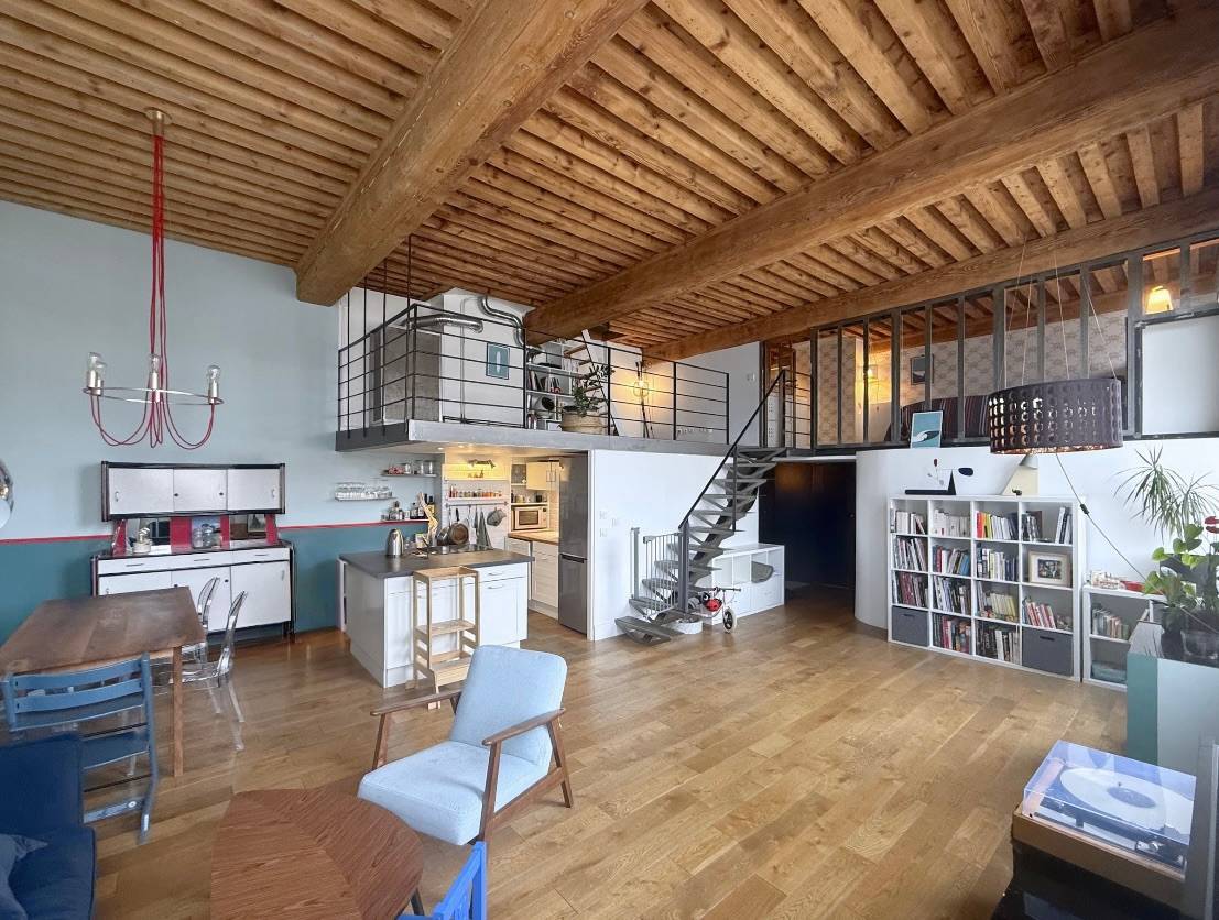 Vends appartement - 93m² Croix Rousse