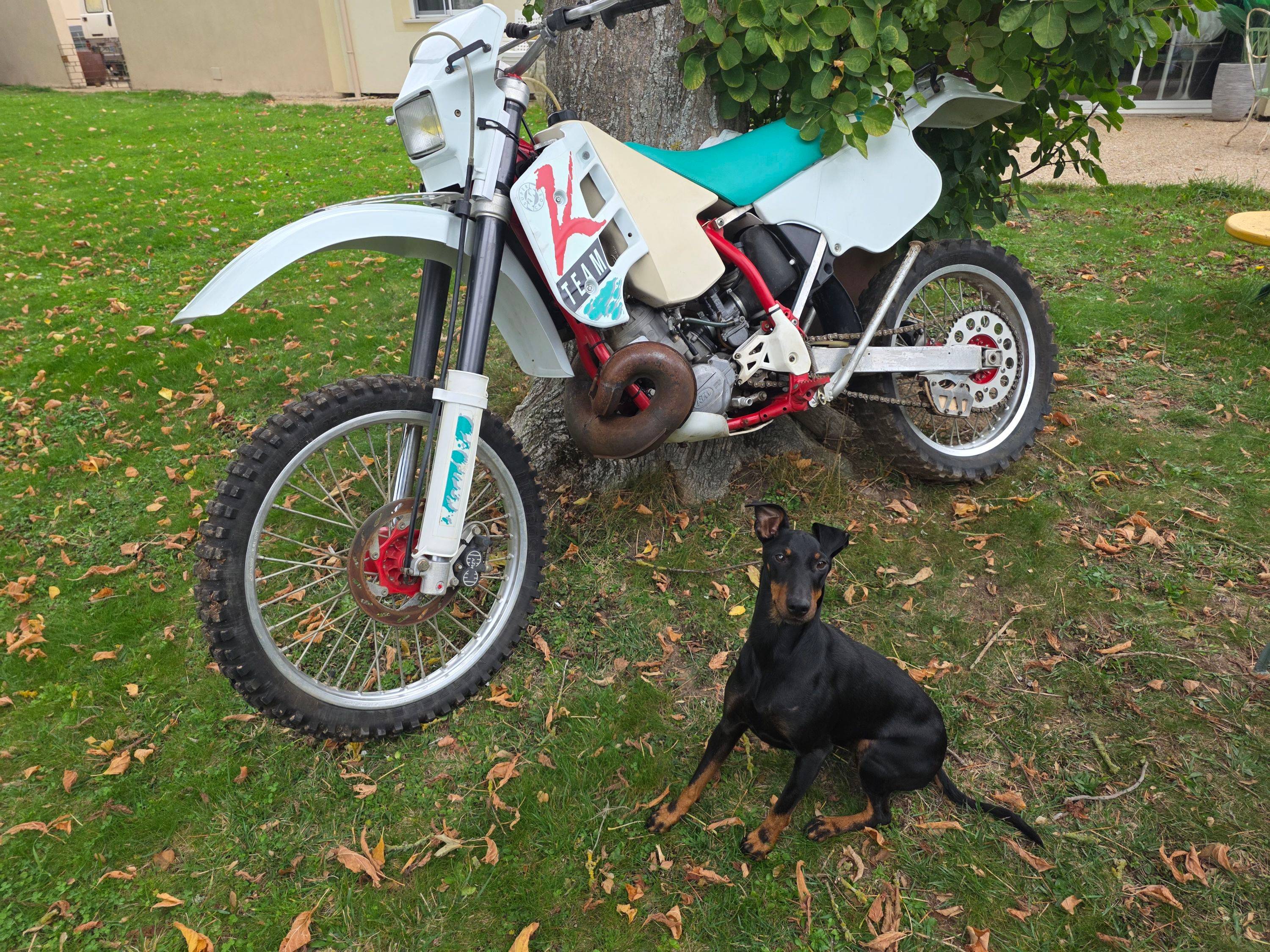 Vends moto anduro, KTM, 1992, 200km