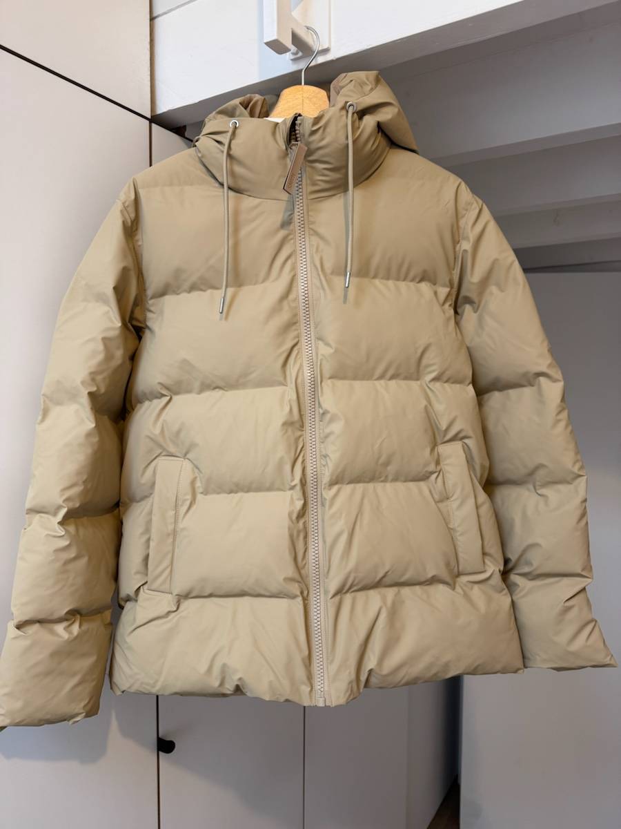 Vends doudoune Rains Alta Puffer Jacket - Beige - Taille S