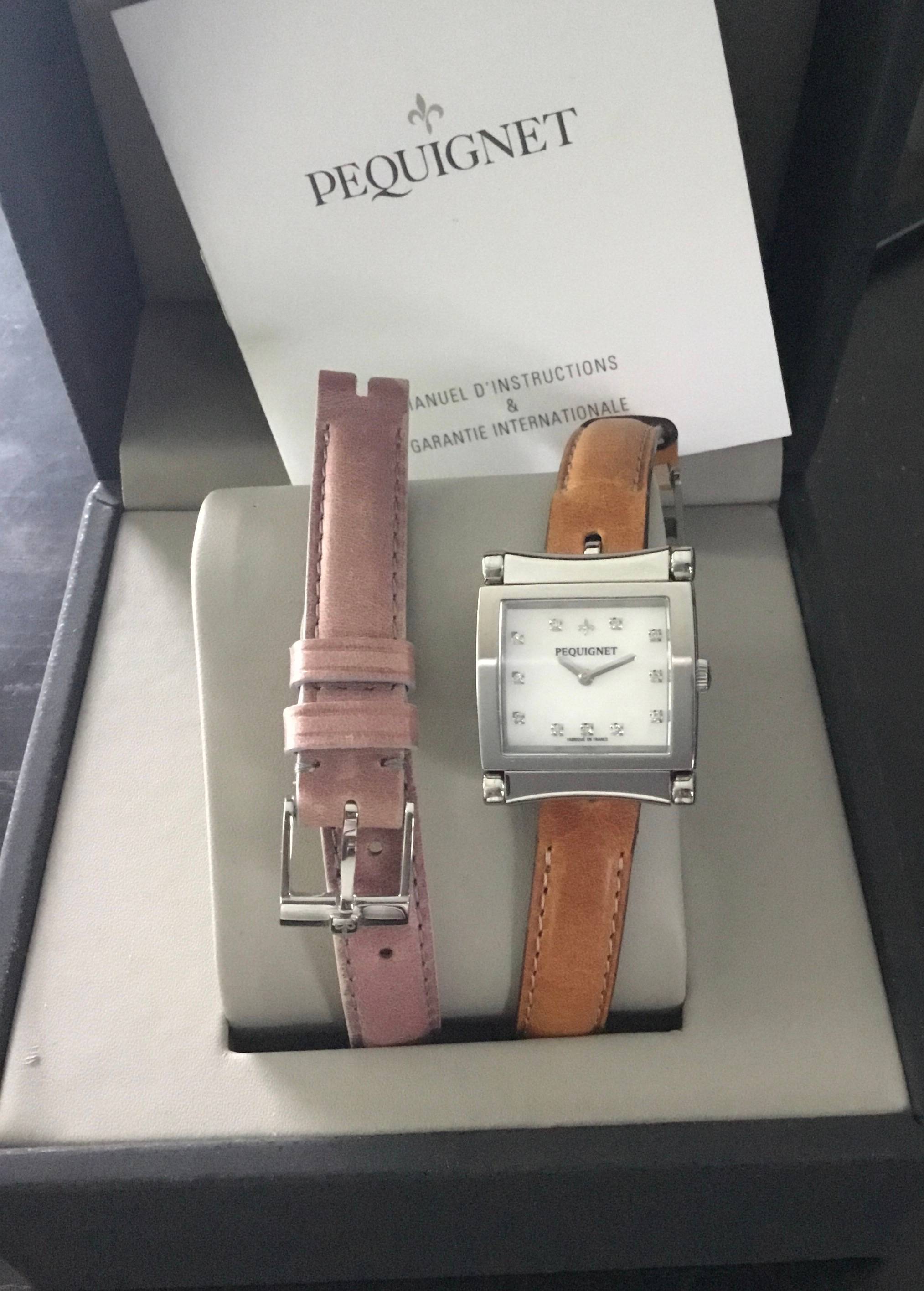 Montre dame pequignet