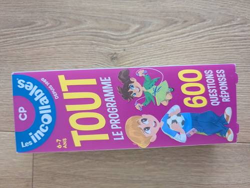 Vends jeu Les incollables CP