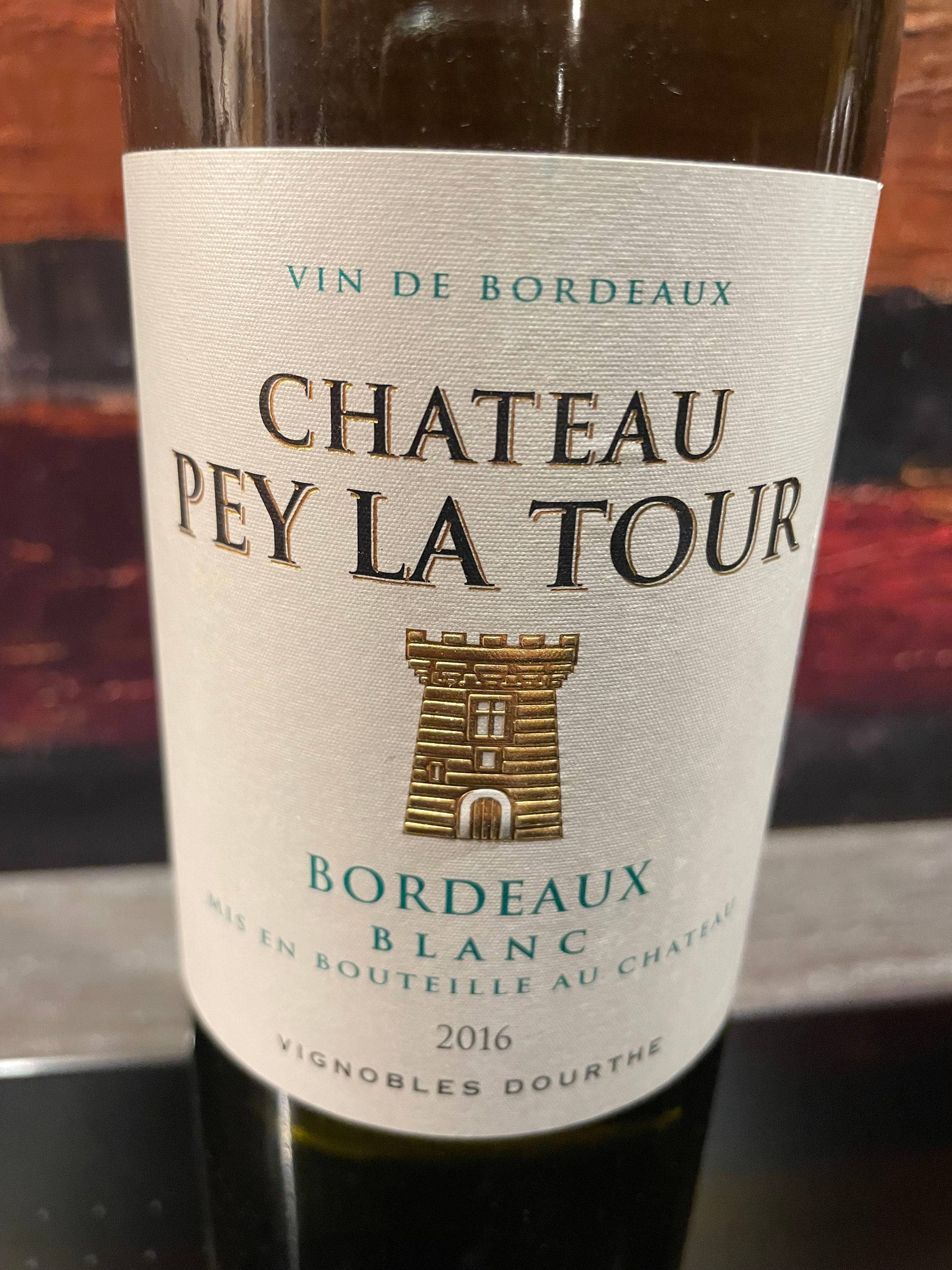 Vends 1 Bt Château Pey la Tour 2016 Bordeaux Blanc