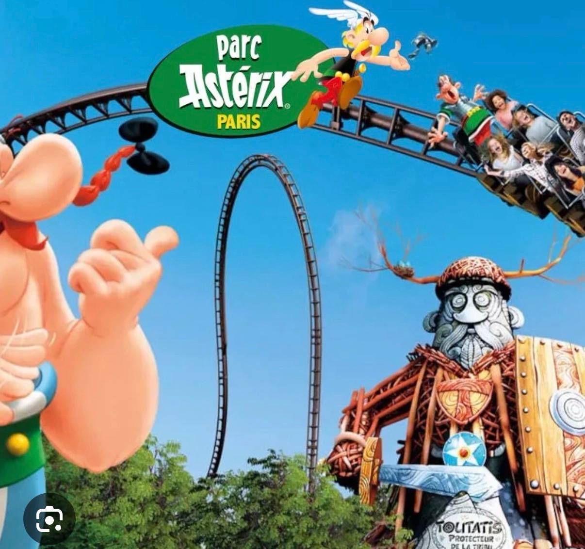 Propose billets non datés pour le parc Astérix le 31 décembre