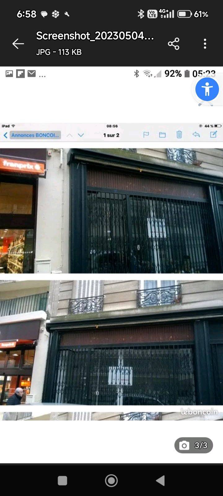 Une photo de l’annonce