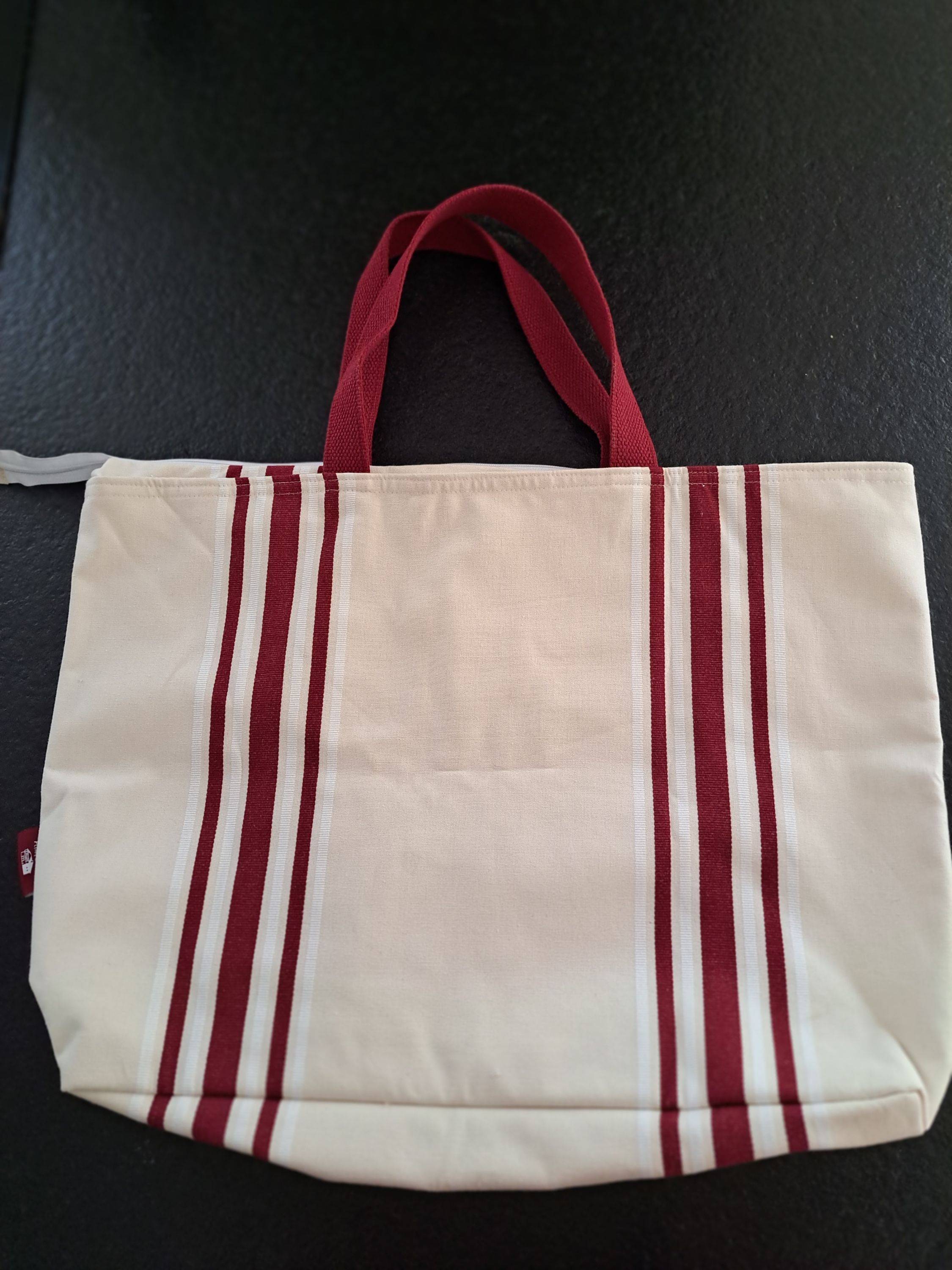 Vends sac fourre-tout toile basque Ainhoa