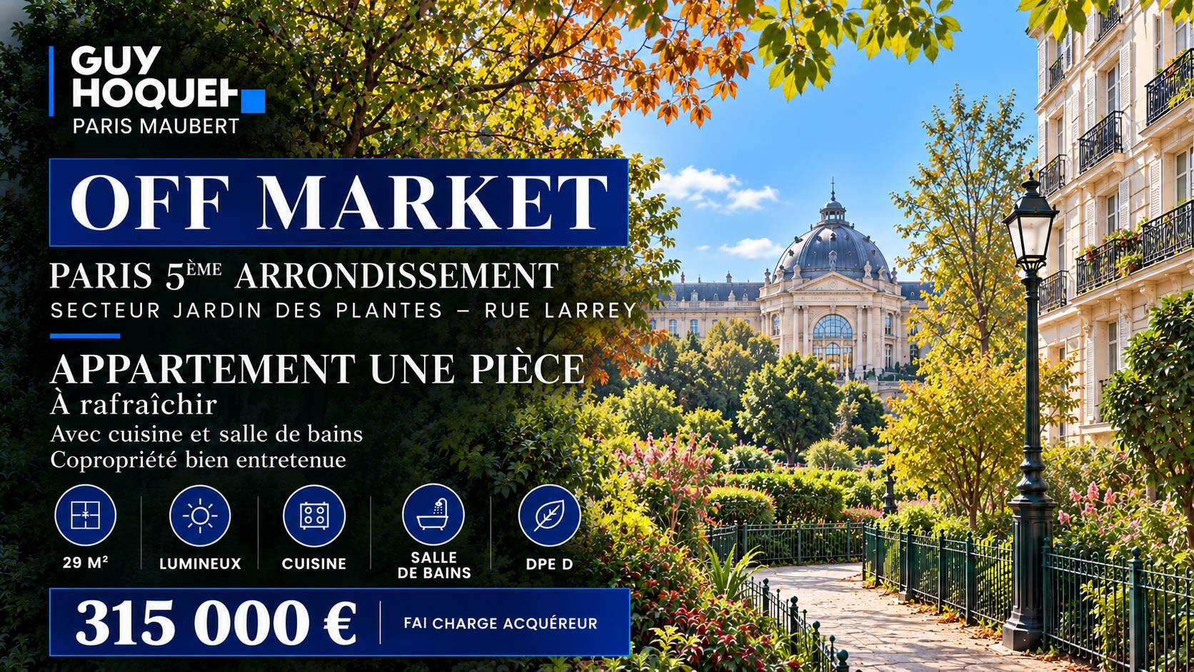 Une photo de l’annonce