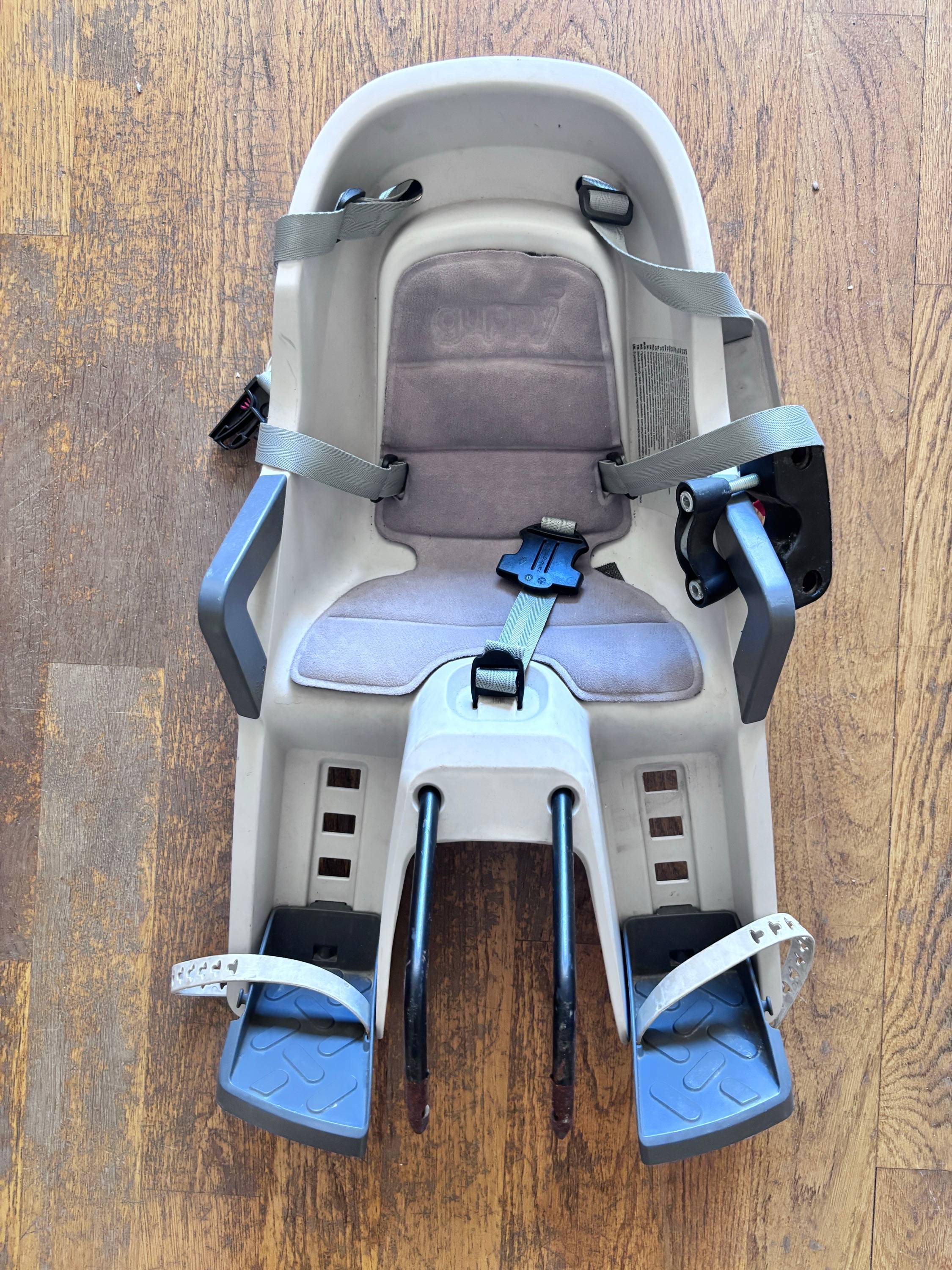 Vends siège enfant vélo avant Polysport Guppy