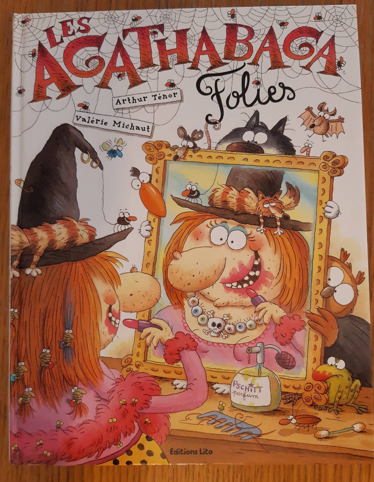 Vends Les Agathabaga folies : grand livre broché(TBE)