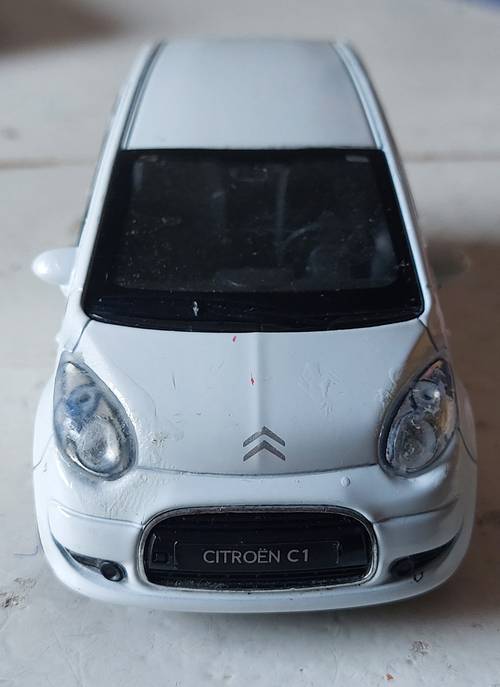 Voiture Miniature Citroën C1 Marque WELLY