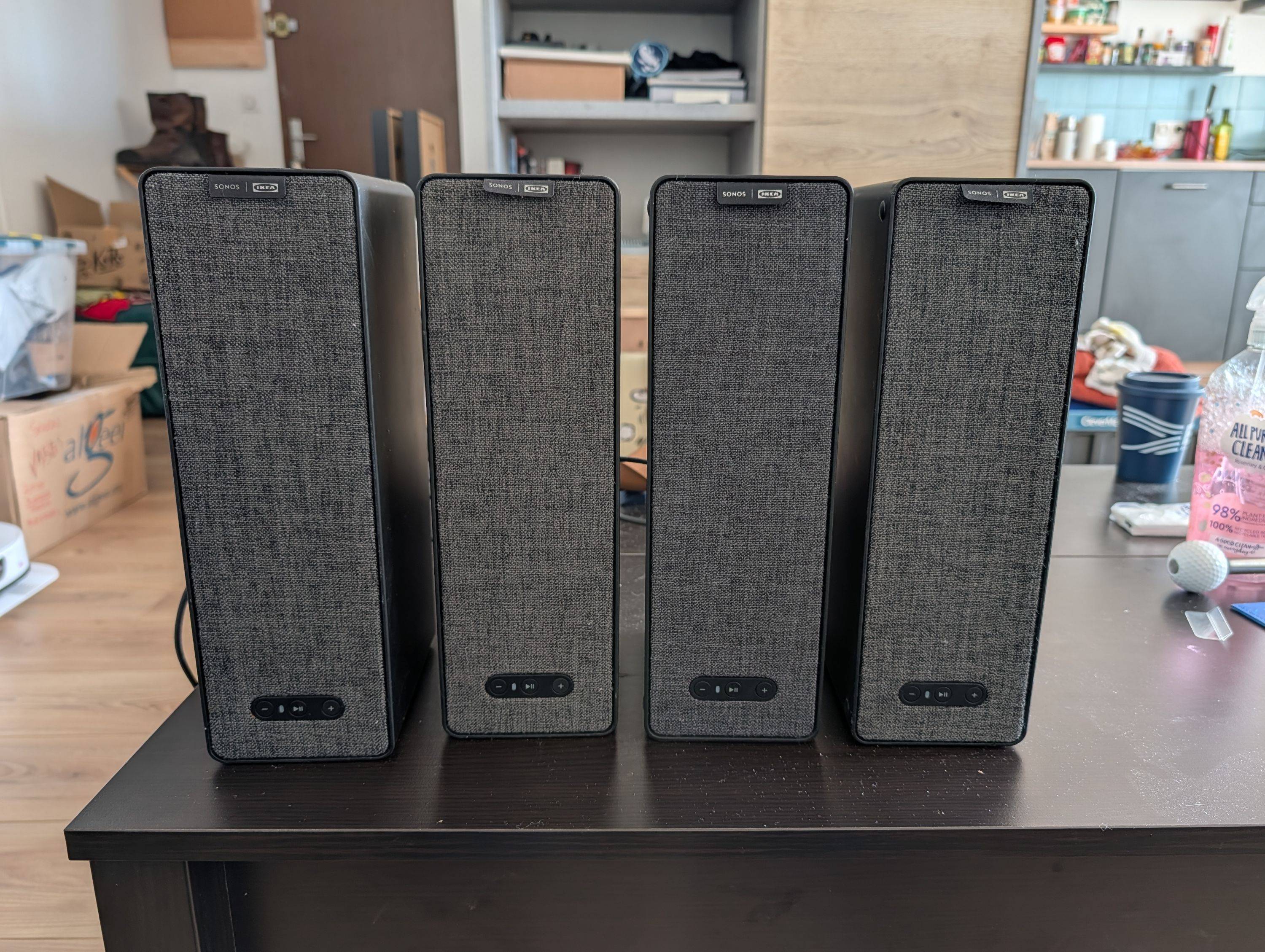 Vends lot de 4 enceintes Symfonisk