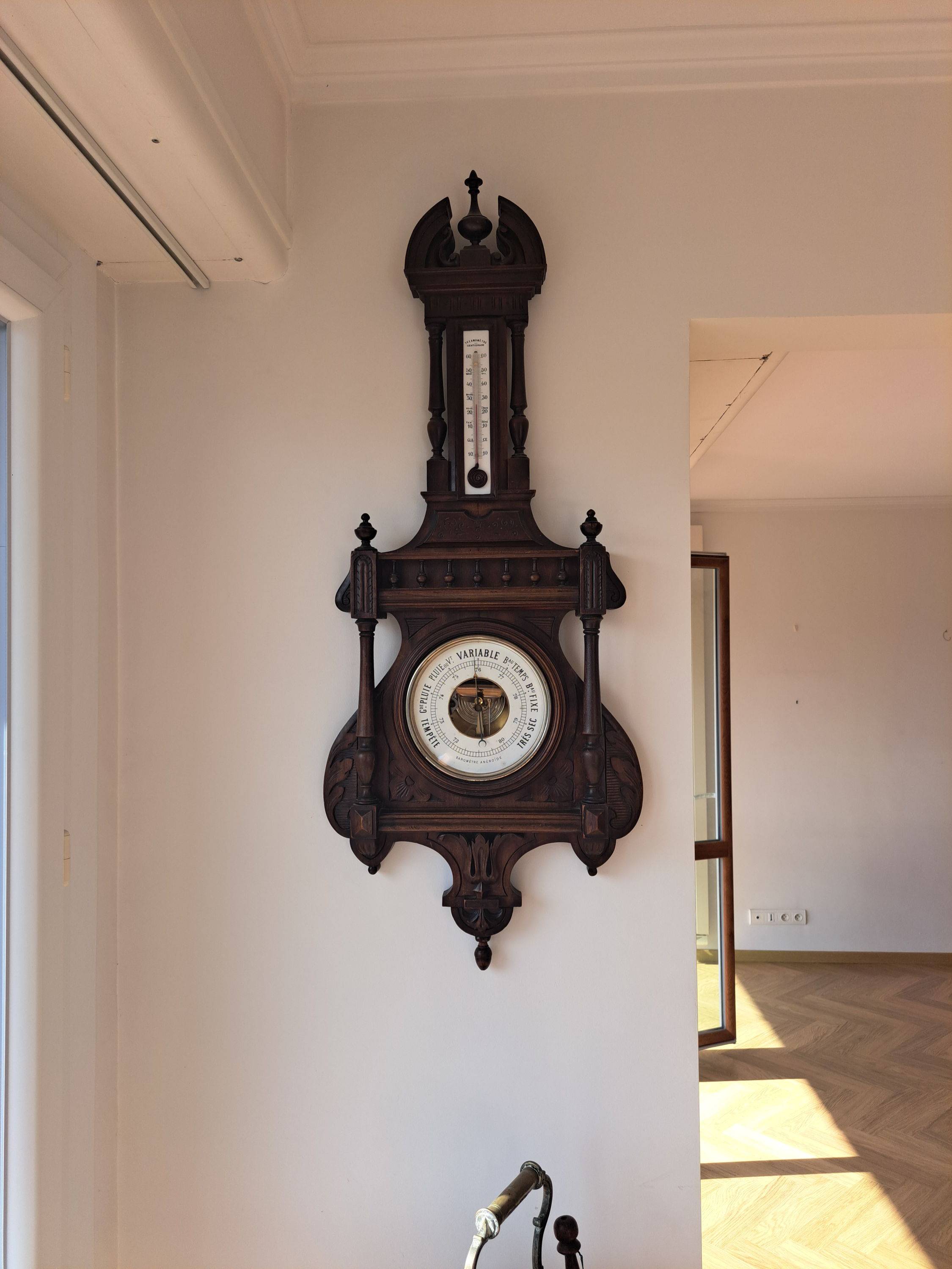 Vends baromètre ancien