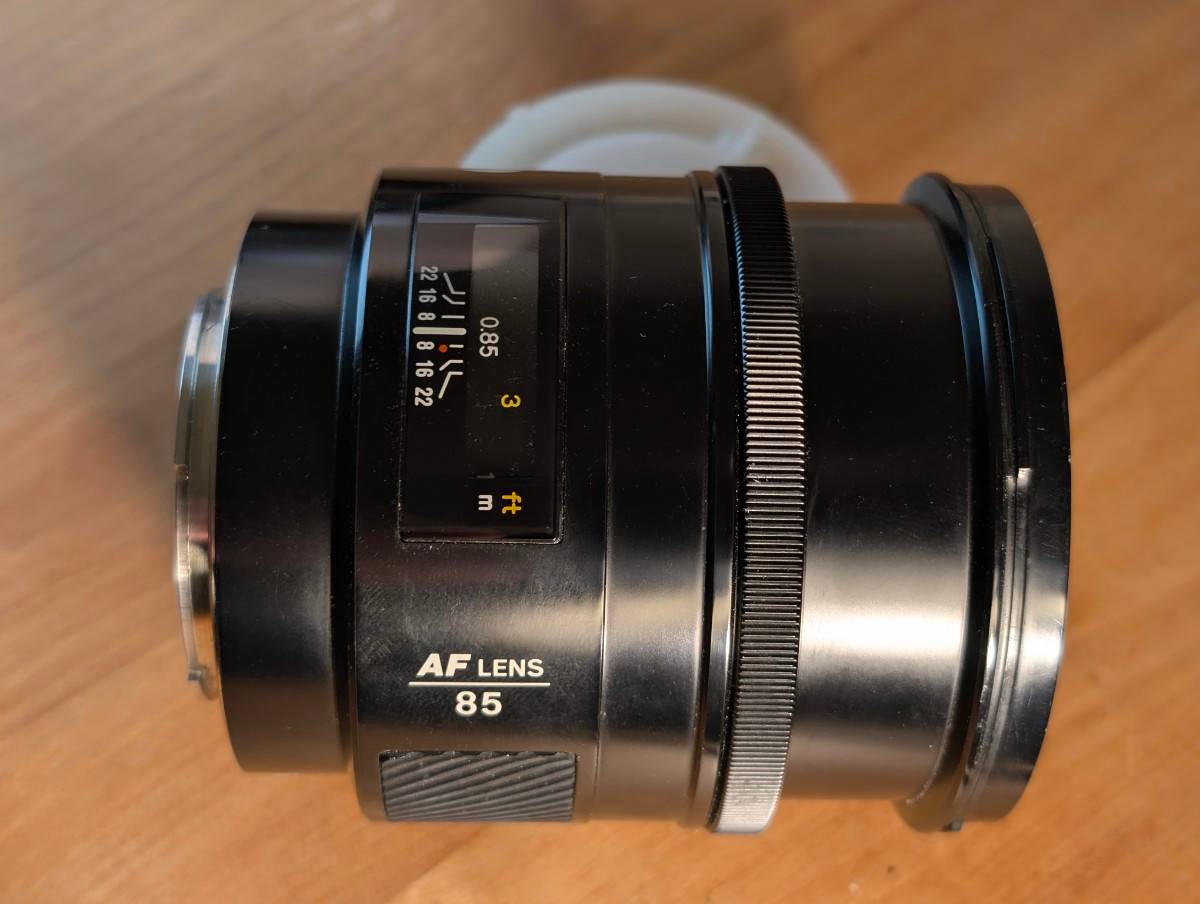Objectif MINOLTA 85mm f1,4