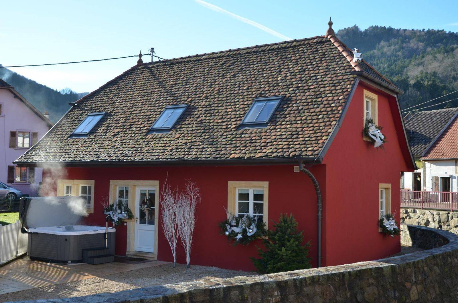 Loue gîte alsacien de caractère au bord de la rivière - 8 couchages - Sewen, Ballon d’Alsace