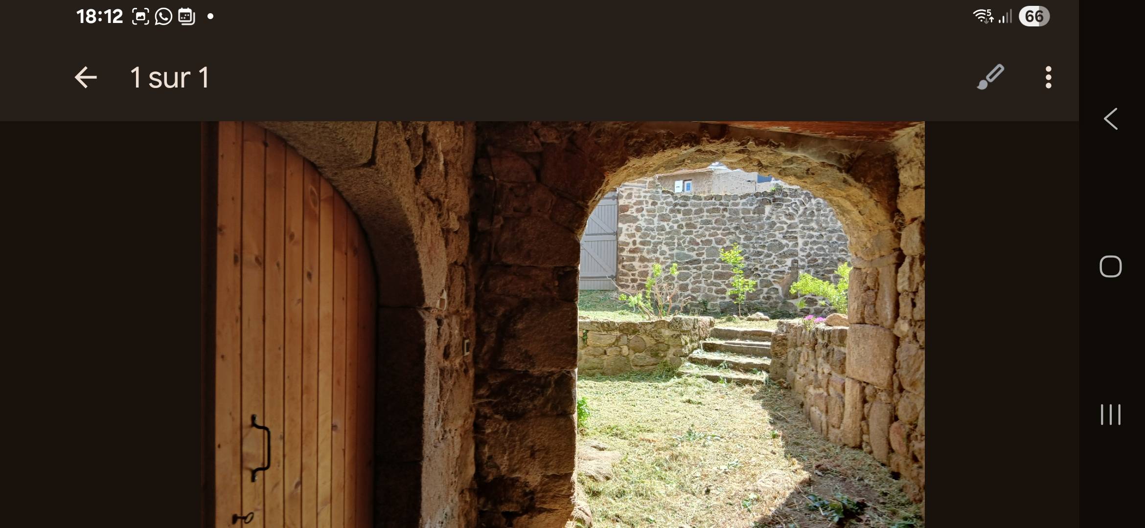 Une photo de l’annonce