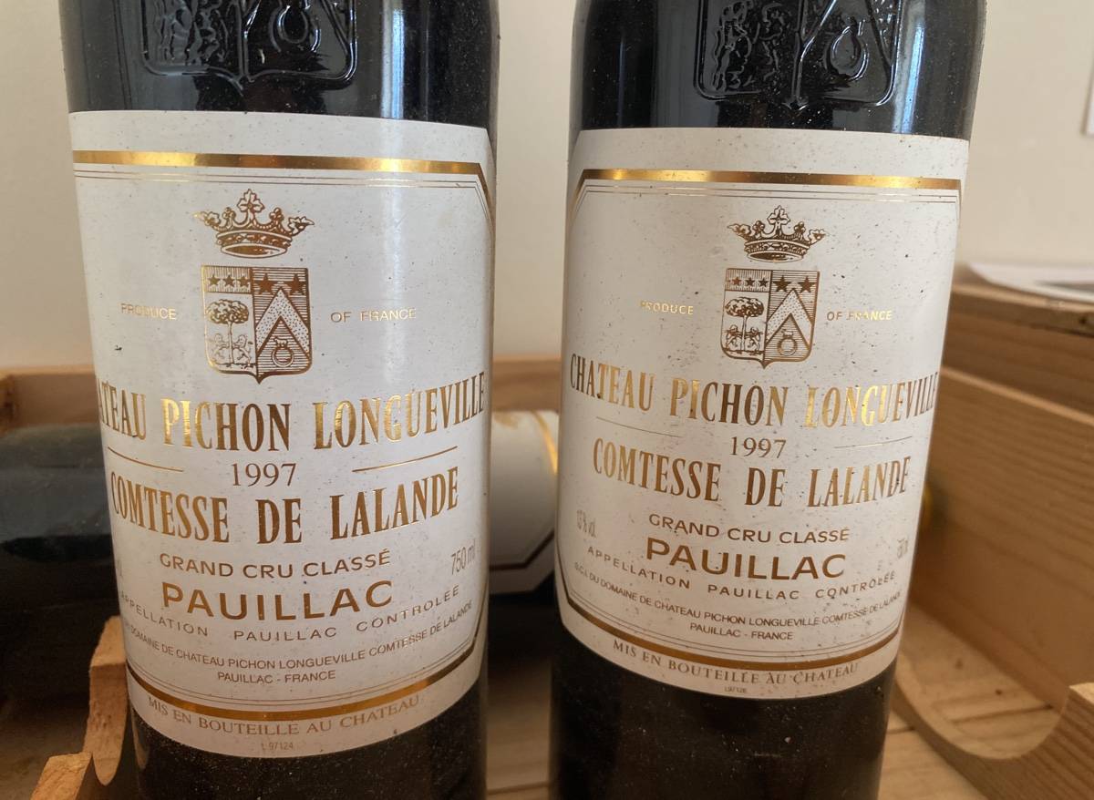 Vends 2 x Château Comtesse de Lalande, 2nd Grand Cru Pauillac, millésime 1997