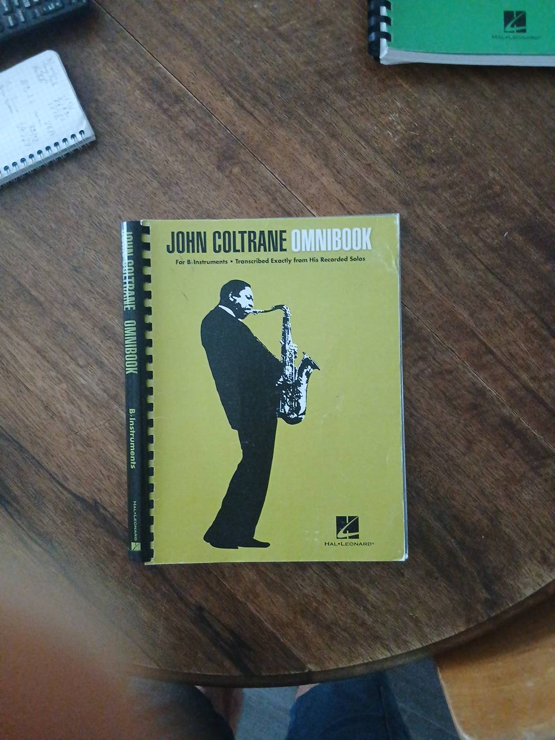 Omnibook, Coltrane, partitions jazz