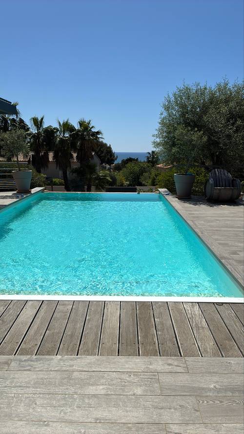 Loue studio indépendant dans villa à Sète vue mer - 2 couchages