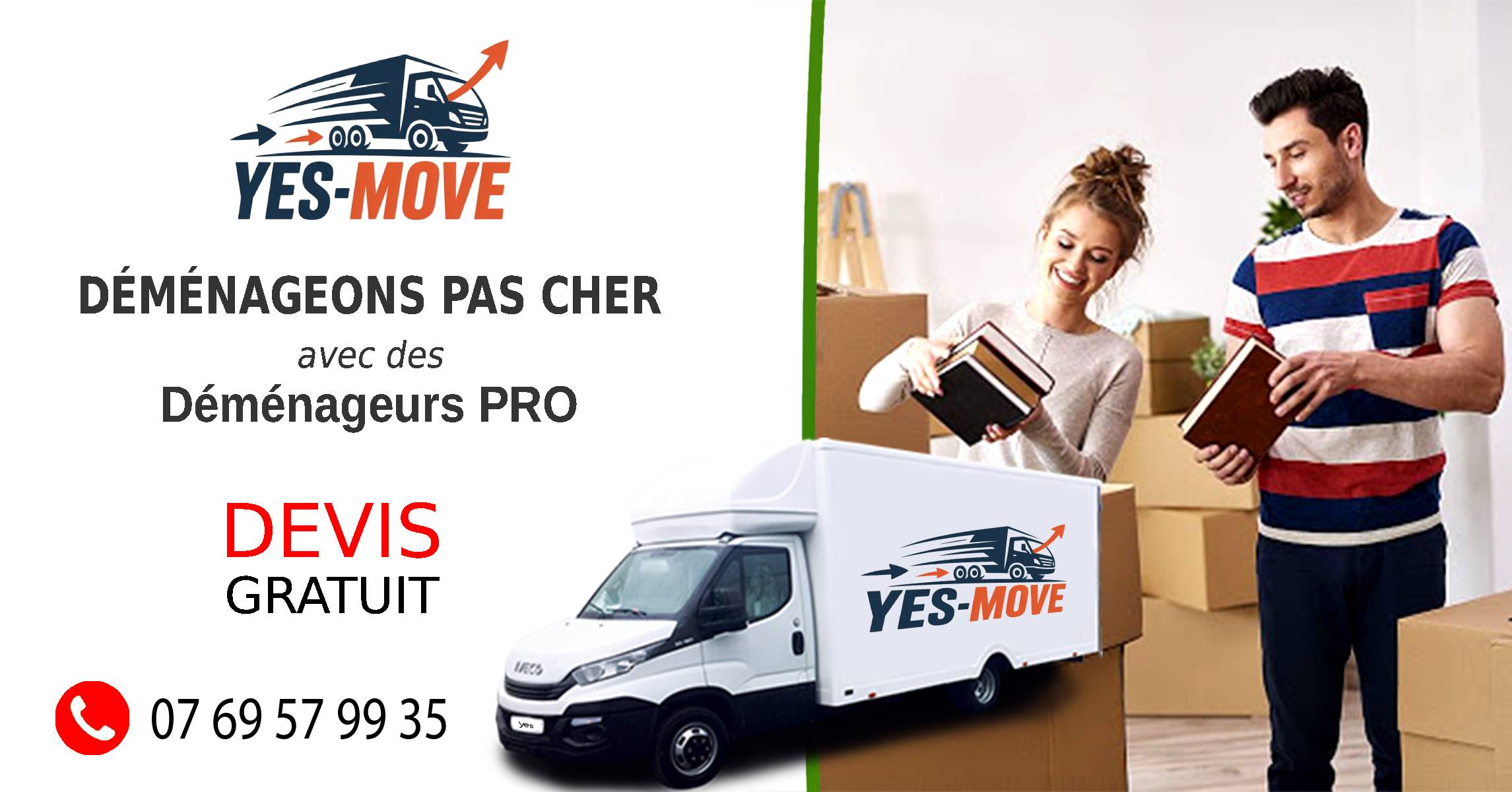 Déménageurs Livreurs de confiance, Transports Paris IDF France et Europe