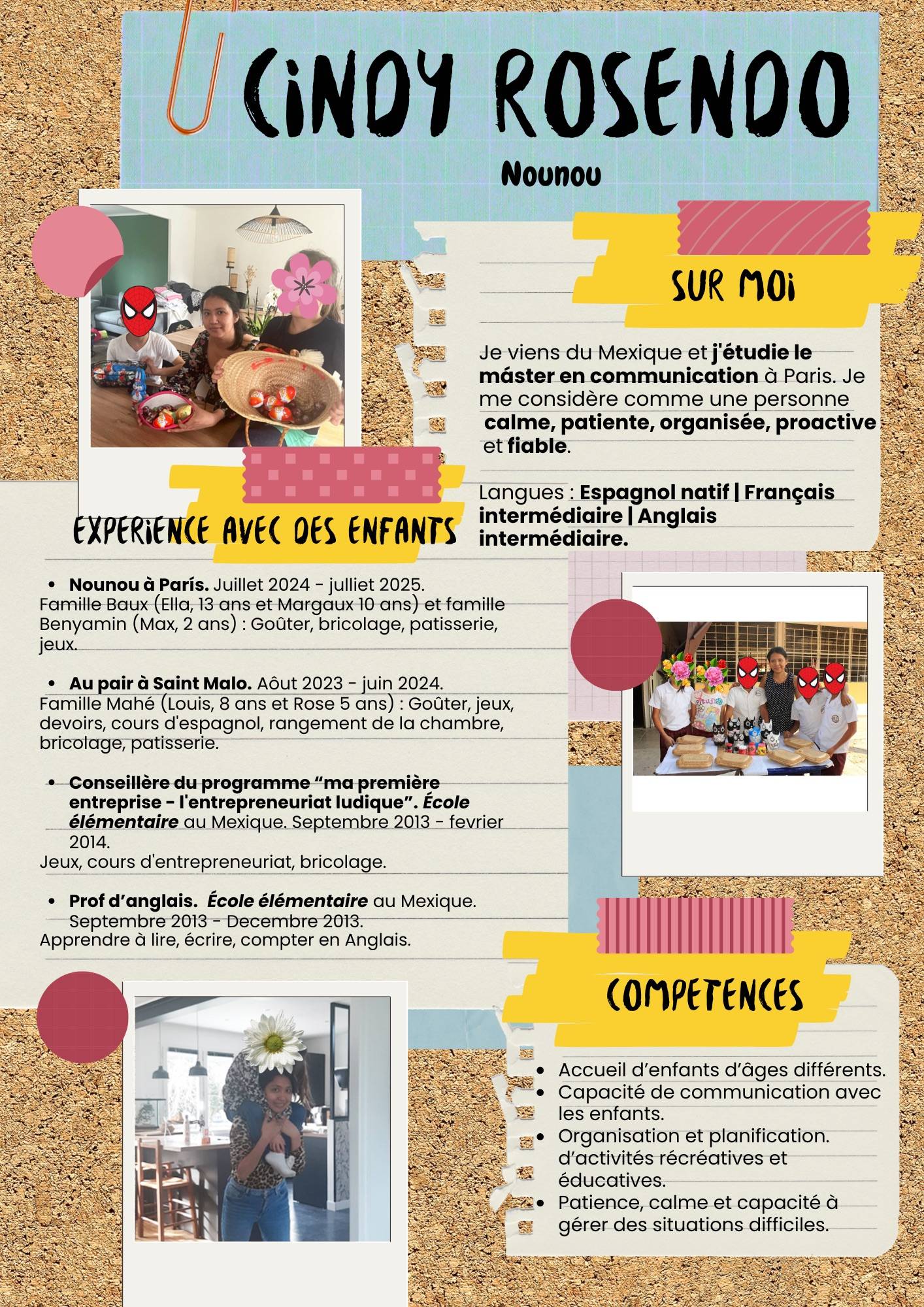 Propose babysitting avec super nounou